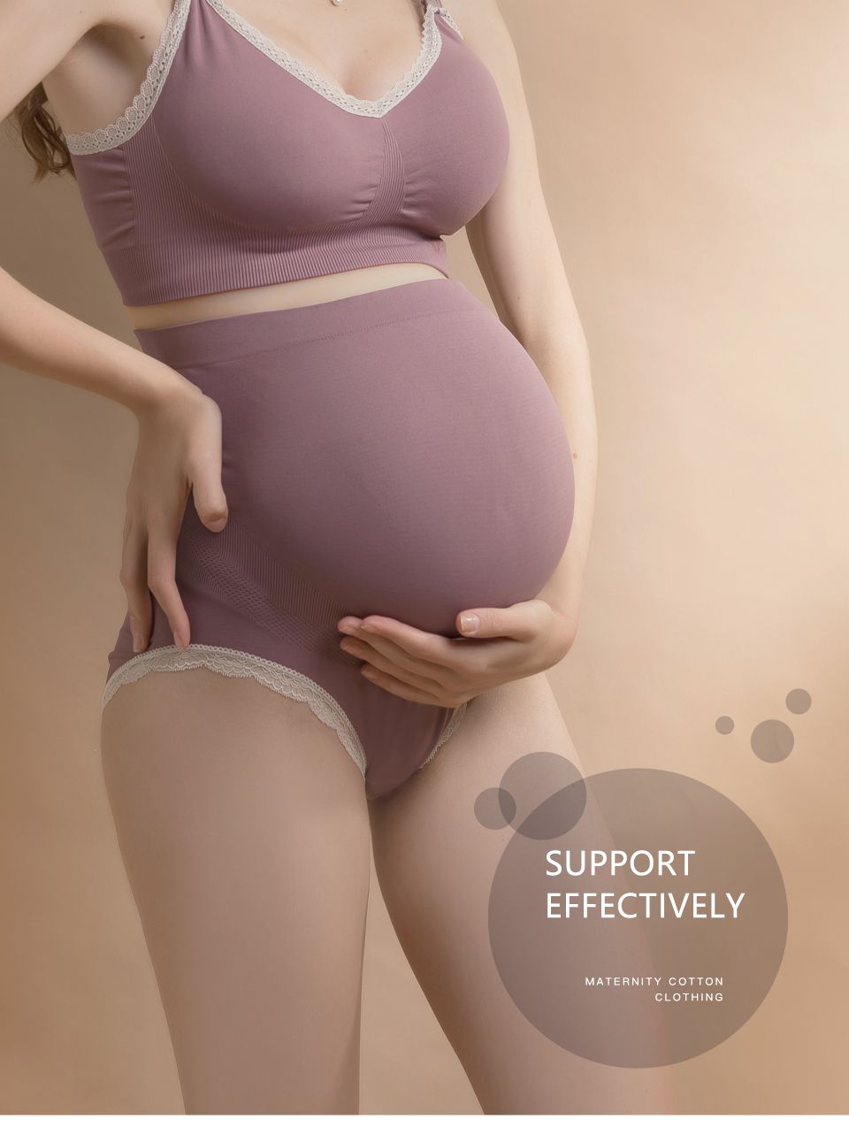 High-Waist Maternity Panties