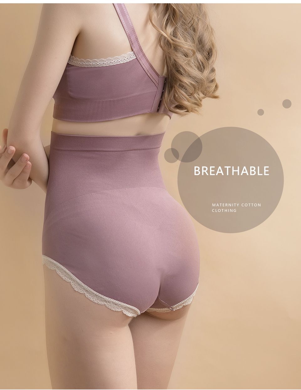 High-Waist Maternity Panties