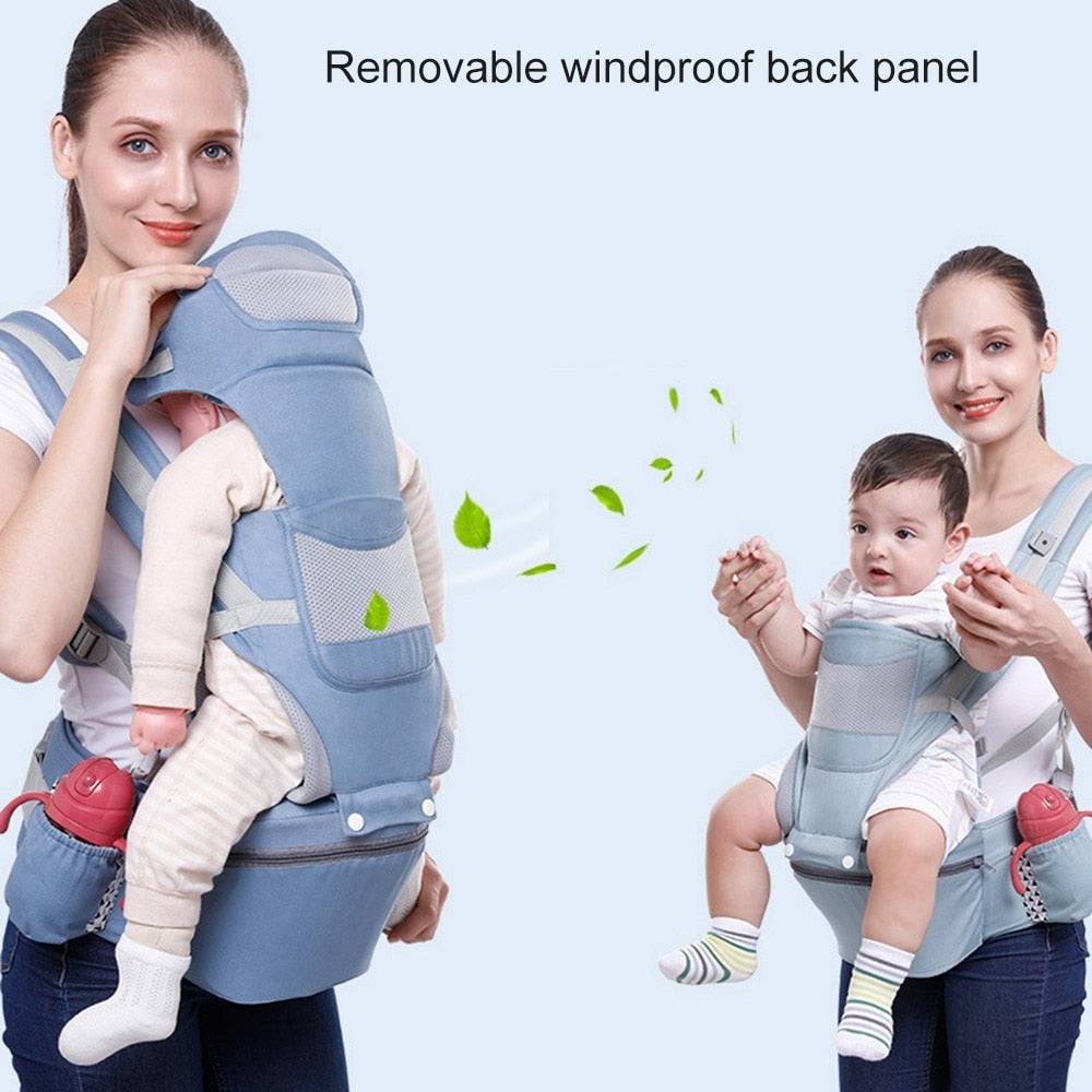 Back support hot sale baby carrier